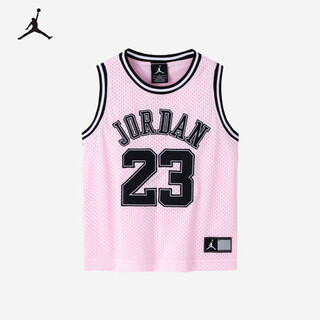 Jordan nike (nike) children's sports vest summer children's sleeveless t-shirt sakura pink 155 (l)