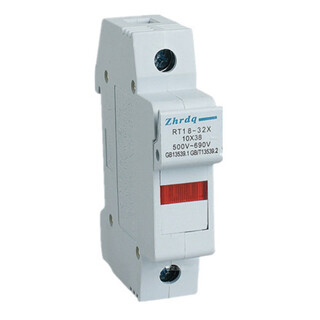 Zhrdq zhenghao fuse holder rt18-32x 1p 2p 3p 4p 10*38 fuse fuse base 690 1p base