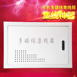 家用多媒体信息箱 集线箱 配电箱 弱电光纤入户200*300*100 空箱