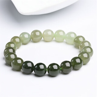 Oriental jade natural hetian jade gradient bead bracelet birthday gift for women