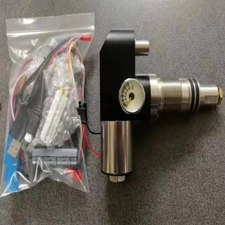 Tingni high-pressure instantaneous electromagnetic constant pressure valve t h type air valve controller electromagnetic gun 30mpa center distance 37.5