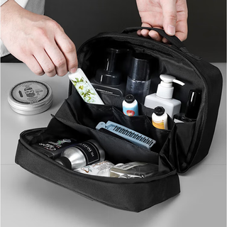 Lohas travel toilet bag men's business travel men's toiletries storage bag business travel portable large capacity bath bath bag