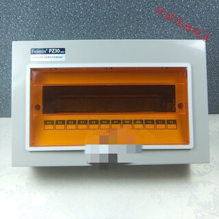 PZ30明装铁体配电箱12回路回路箱十二路强电箱空开漏电箱铁壳明盒