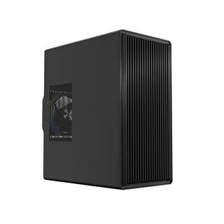 玩嘉玩嘉工匠1商务型台式电脑主机机箱 MTAX风冷台式电脑桌面MINI小机箱 工匠1 黑色机箱