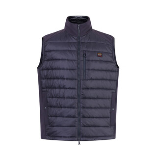 Paul&shark men's italian imported first-line light luxury clothing brand autumn and winter down vest men's navy blue xl