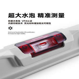 Kapro cape road imported solid 930 level cast aluminum large bubble high-precision measurement multi-functional anti-fall flat anti-fall flat water ruler 40cm