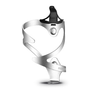 Rockbros bicycle aluminum water bottle cage integrated mountain bike water cup holder cycling equipment cycling accessories bilateral style - silver (with screws + tools)