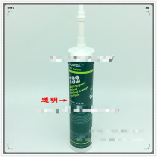 Dow 732/dow corning 732 glass glue/sealant/aluminum color nsf food grade certified glue transparent (made in the united states)