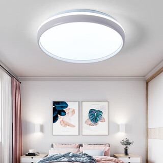 Micro led ceiling lamp chinese style bedroom lamp round living room lamp nordic lamp study balcony corridor sanitary white 40 cm white light 36w