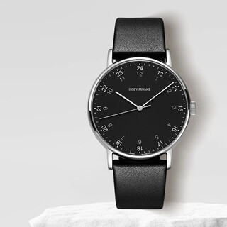 Issey miyake watch men's 39mm black dial pin buckle simple ladies watch gift nyaj002y