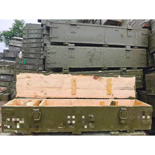 Retired old wooden box tool box storage box decoration theme shop cs venue decoration army green prop storage box 122-54 (93x21x21) large size