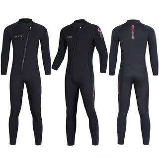 Ouzo wetsuit men's 3mm warm and cold-proof one-piece outdoor surfing and snorkeling wetsuit 5mm thickened women's winter swimsuit 5mm men's long-sleeved trousers bcm5027 s