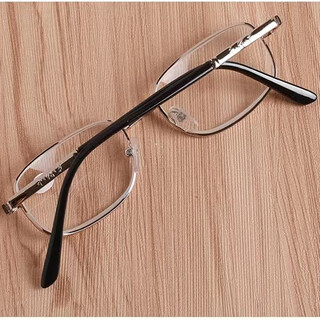 Dingsheng 0517 office reading glasses 200-degree high-quality metal frame anti-blue light clear and comfortable degree optional (150/200/250/300/350/400)
