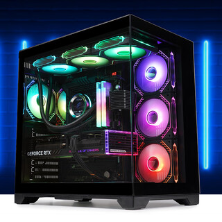 Wanjia wanjia gu yongzhe plus column-free white sea view room computer case tempered glass side panels screw-free/dust-proof net/360 water cooling/atx motherboard/40 series graphics card guyongzhe plus black no a-pillar sea view room