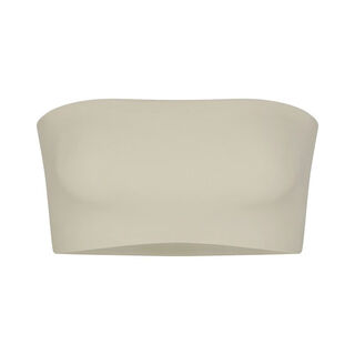 Skims bandeau strapless bra solid color soft elastic support breathable kardashian fits everybody bande talc xxs