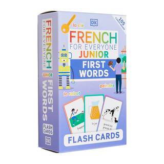 Dk grammar book bilingual visual dictionary series french for everyone junior comprehensive training vocabulary reference book french for everyone junior vocabulary cards