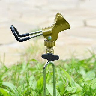 Zhenyou (grsaed) fort bracket fishing gear metal fishing hand rod and sea rod dual-purpose universal fishing rod bracket hand and sea dual-purpose bracket ground insert