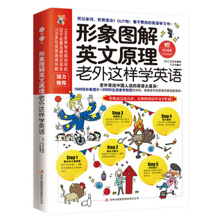 Illustrating the principles of english. this is how foreigners learn english. learn all about verbs and prepositions through 1,000 pictures.