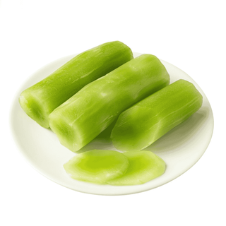 Fresh-cut, no-wash peeled three-green lettuce segments 300g