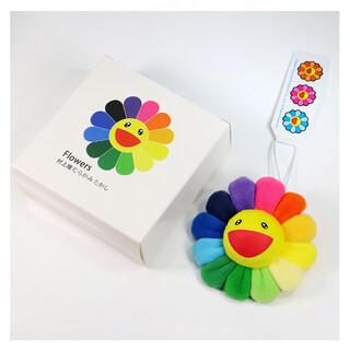 Mei difen sunflower brooch ins convex face pin hanging jewelry seven colors-1