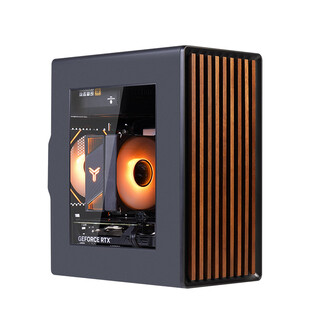 Wanjia wanjia craftsman 1 business desktop computer host case mtax air-cooled desktop computer desktop mini small chassis craftsman 3 black chassis