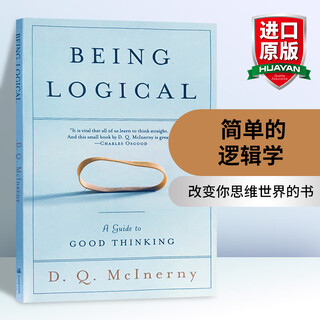 英文原版 简单的逻辑学 Being Logical