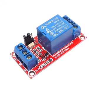 1/2/4/8-channel 5/9/12/24v relay module optocoupler isolation high and low level trigger microcontroller red board 1-channel 5v relay