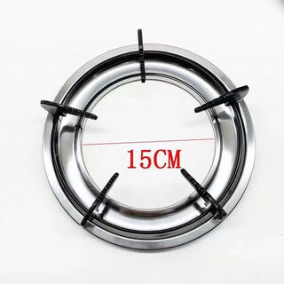 Other home gas stove universal bracket thickened anti-slip pot rack gas stove pot rack bracket stove rack gas stove shelf accessories desktop outer 20.5cm bracket + inner 15 water tray
