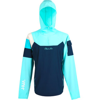 Hua's zhanlu fishing sun protection clothing super brother's same style summer thin, lightweight, breathable, quick-drying long sleeve zhanlu sun protection clothing (blue hat) 2xl