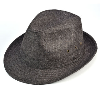 Middle-aged and elderly spring and summer hats for men, spring and autumn sun protection jazz hats, cloth men's hats, father and old man hats, hemp color, extra large 60 cm hat circumference