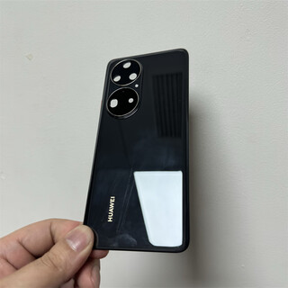 Suitable for huawei p50pro back cover glass original p50 back shell disassembly p50e mobile phone battery cover original replacement p50pro obsidian black pure original disassembly 99 new seamless