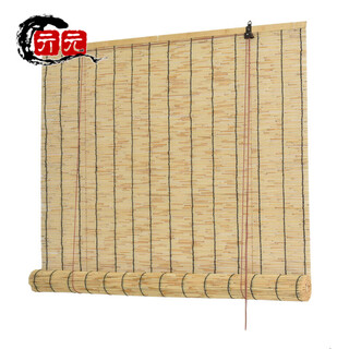 Curtains, partition curtains, reed curtains, grass curtains, retro decorative bamboo curtains, roller curtains, sunshade curtains, lifting door curtains, partition decoration, reed curtains, customized boutique 1.5 meters wide*3 meters high.