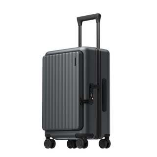 95% new mijia xiaomi suitcase 20-inch trolley case boardable suitcase business trip suitcase front open lid password box graphite gray