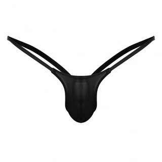 Ai ru ru multi-color men's thong sexy men's sexy pure desire underwear transparent briefs sexy young men black xl