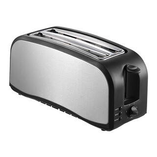 Shantou lincun lazy breakfast machine steaming ready-to-eat toaster toast sandwich for work home toast european and american style factory direct sales t-07 double long slot 4 slices toast