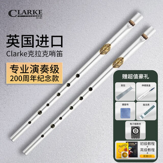 Clarke commemorative clark whistle irish tin whistle d tune original imported celtic traditional recorder mouthpiece