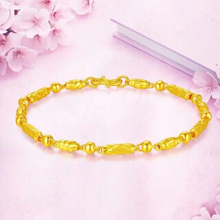 Bhiodha quality olive bead bracelet sand gold bracelet birthday gift bracelet non-fading gift gift 15cm olive bead bracelet