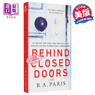 闭门造车 BA Paris悬疑小说系列 英文原版 Behind Closed Doors 国际畅销书作者 BA PARIS