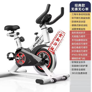 Ayub spinning bike home indoor exercise bike gym equipment sports bike v5/none white no watch no heart rate monitor