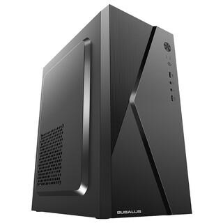 大水牛牛仔K 商务办公台式电脑MATX主机箱电源套装促销 单机箱