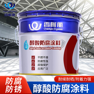 Champs elysees alkyd anti-rust paint red 13kg safe alkyd anti-corrosion paint color steel tile anti-rust paint anti-corrosion paint door and window equipment steel structure bridge paint