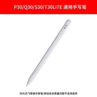 科大讯飞人工智能学习机P30Turbo 小学初中高中AI精准答疑辅导学生平板学练机护眼家教机点读早教机 【勿拍】原装手写笔—标配带