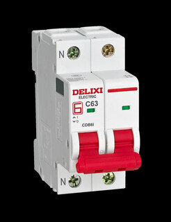 Delixi delixi delixicdb6i air switch circuit breaker household main switch 1p2p16a20a363a 125a 3p