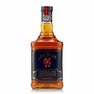 金宾（Jim Beam）进口洋酒白占边波本威士忌 美国金宾波本威士忌酒 金宾双桶波本威士忌