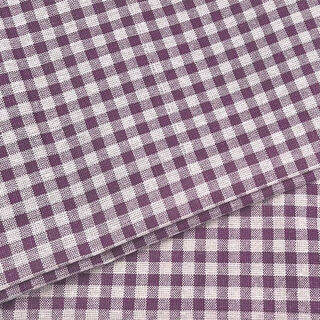 Jiazhilu tablecloth cotton and linen small fresh rectangular tablecloth coffee tablecloth tablecloth ins style deskcloth student dormitory purple plaid 200*150cm