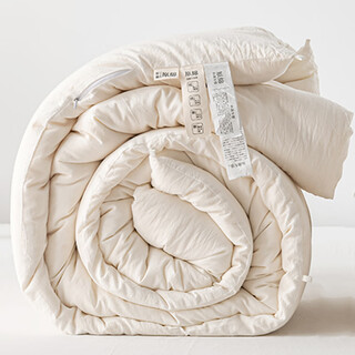 Gudie super soft type a cotton soy fiber quilt thickened quilt warm quilt core spring and autumn quilt double student winter quilt white/20% soy fiber soy fiber quilt/220x240cm-weight 10jin jin equals 0.5kg