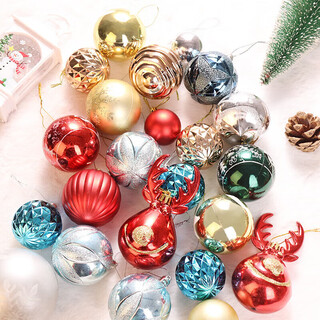 Tatanice christmas decorations christmas ball decoration christmas tree pendant colorful ball pendant scene atmosphere arrangement hanging ball pendant