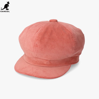 Kangol cord spitfire cap corduroy beret front and back wear newsboy cap for men and women k5350 blush l (58-59cm)