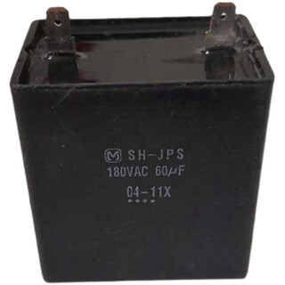 Old-fashioned platinum machine head installation special capacitor imported 180v60uf jiangyin 630v30uf iron shell accessories 180v60uf capacitor