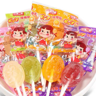 Fujiya fujiya fruity flavor children's day lollipops bulk mixed flavors wedding candies casual snacks mixed flavors half jin jin is equal to 0.5 kg